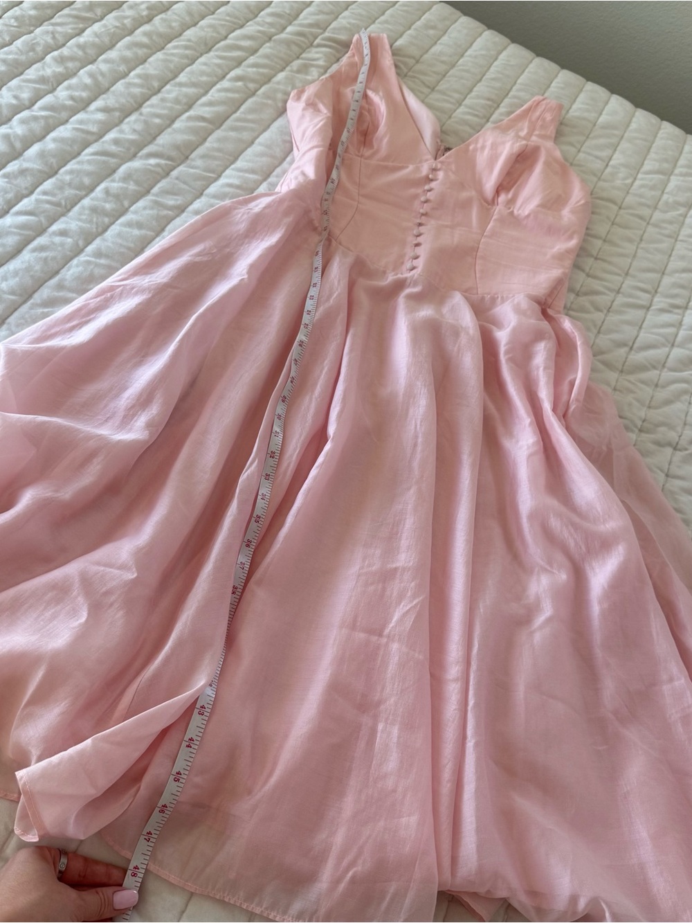 House of CB Blush Pink Midi Dress - Picture 8 of 10